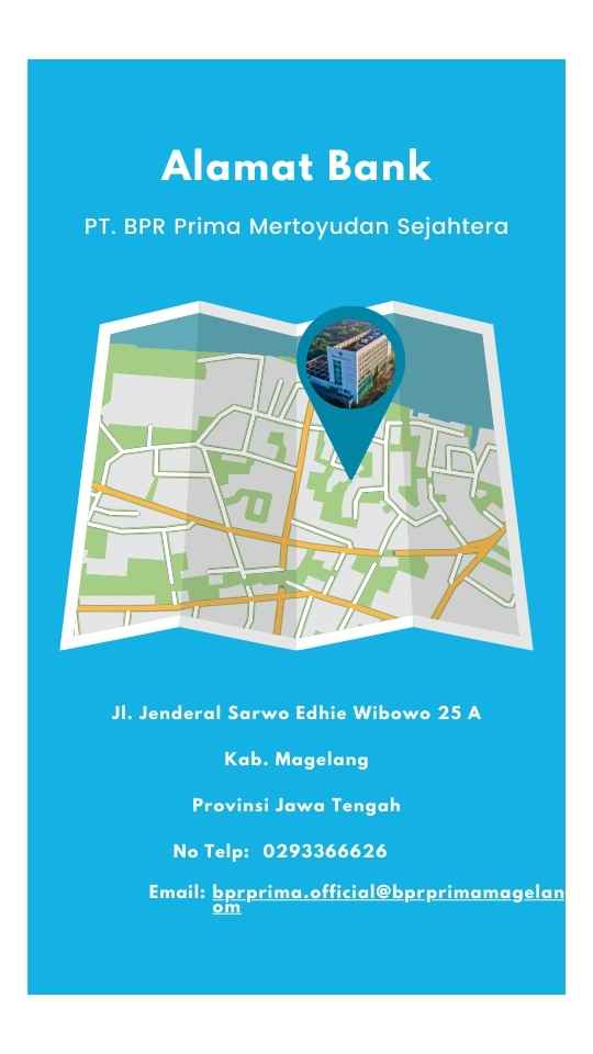 Alamat PT. BPR Prima Mertoyudan Sejahtera