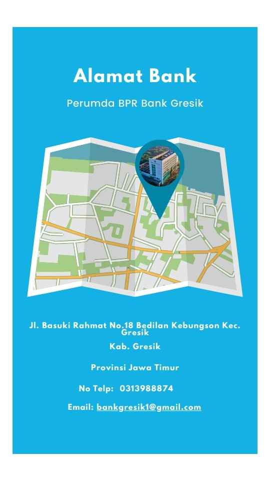 Alamat Perumda BPR Bank Gresik Alamat Perumda BPR Bank Gresik