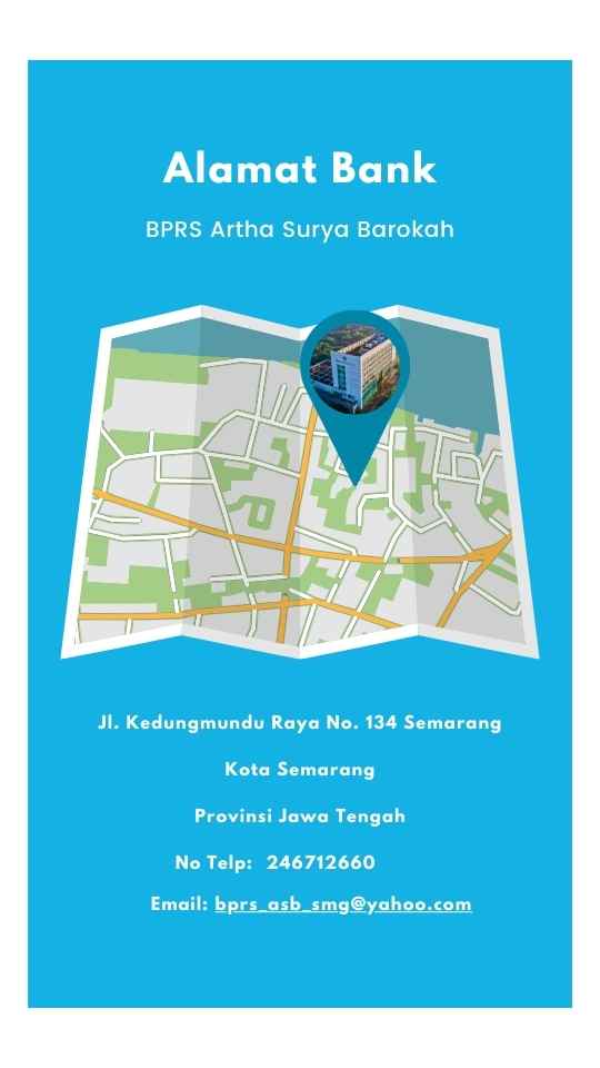 Alamat BPRS Artha Surya Barokah Kota Semarang Provinsi Jawa Tengah  Alamat BPRS Artha Surya Barokah Kota Semarang Provinsi Jawa Tengah