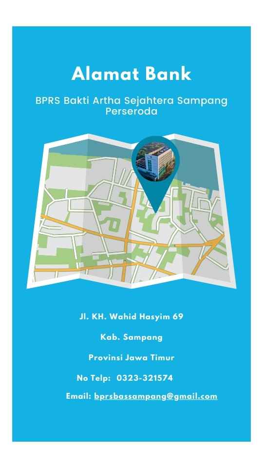 Alamat BPRS Bakti Artha Sejahtera Sampang Perseroda Kab. Sampang Provinsi Jawa Timur