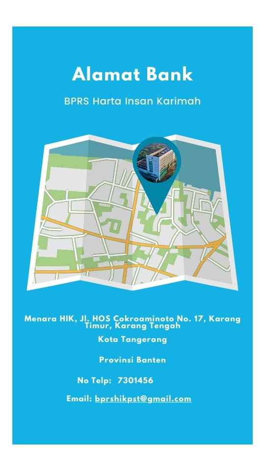 Alamat BPRS Harta Insan Karimah Kota Tangerang Provinsi Banten  Alamat BPRS Harta Insan Karimah Kota Tangerang Provinsi Banten